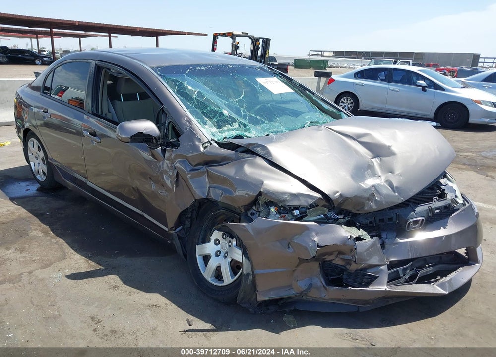 2010 HONDA CIVIC LX VIN: 2HGFA1F58AH567622