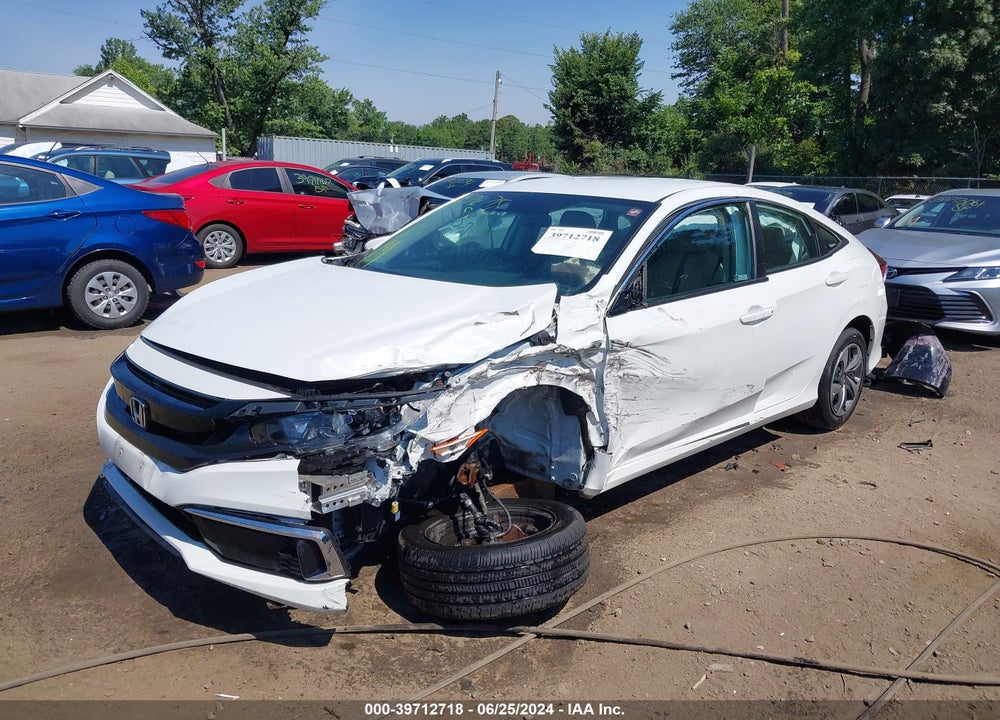 2020 HONDA CIVIC LX VIN: 2HGFC2F69LH578415