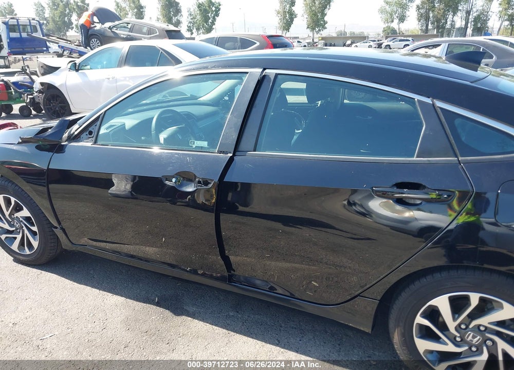 2018 HONDA CIVIC EX VIN: 2HGFC2F79JH605568