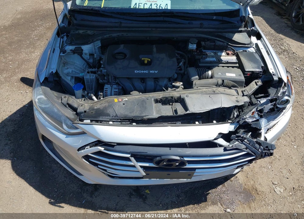 2017 HYUNDAI ELANTRA SE VIN: 5NPD74LF8HH185126
