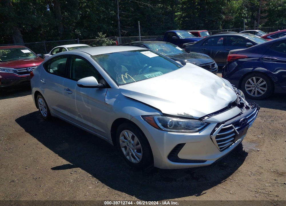 2017 HYUNDAI ELANTRA SE VIN: 5NPD74LF8HH185126