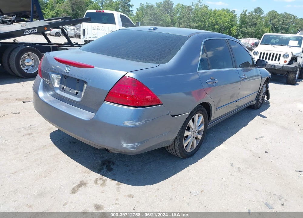 2007 HONDA ACCORD 3.0 EX VIN: 1HGCM66587A046981