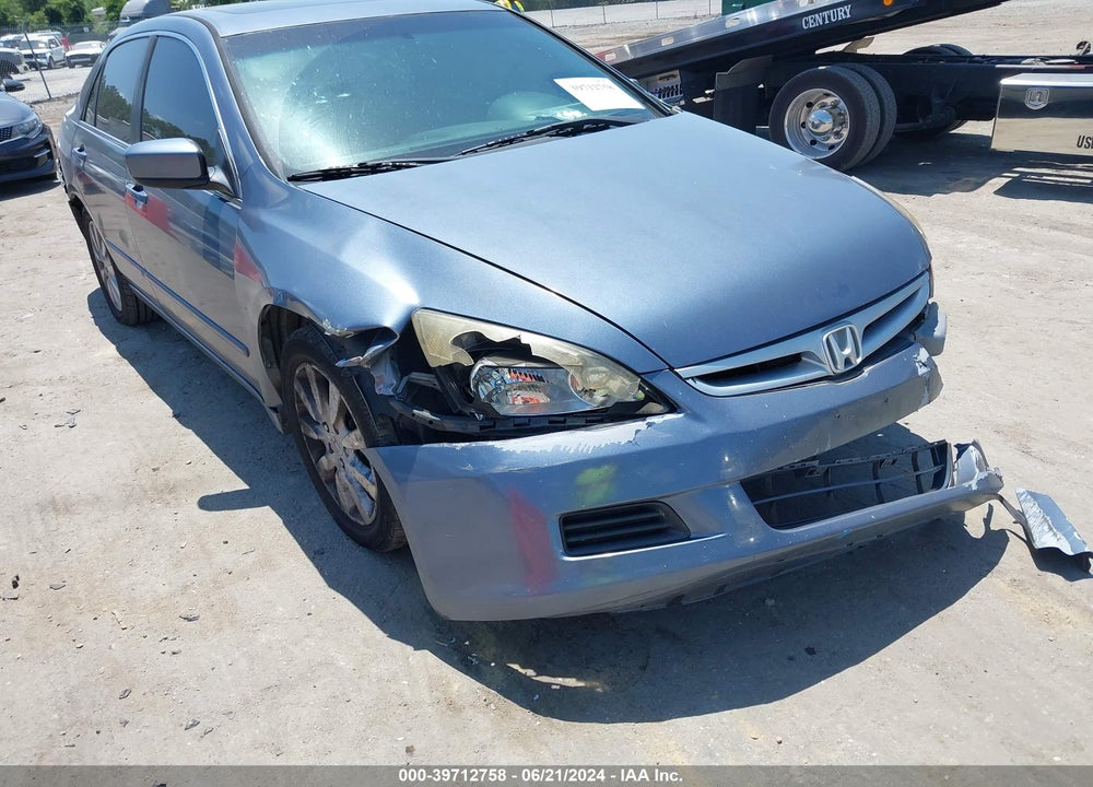 2007 HONDA ACCORD 3.0 EX VIN: 1HGCM66587A046981