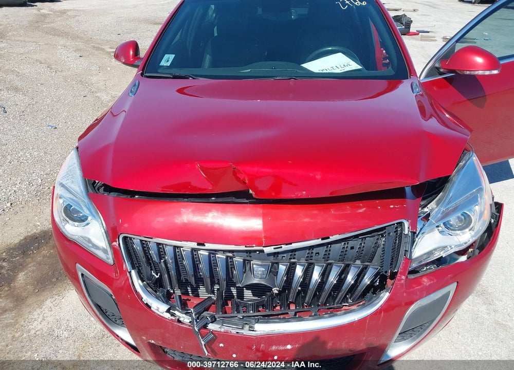 2014 BUICK REGAL GS VIN: 2G4GT5GX7E9256313