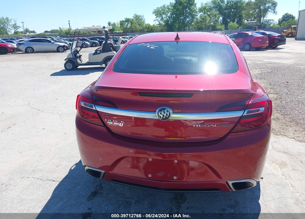 2014 BUICK REGAL GS VIN: 2G4GT5GX7E9256313