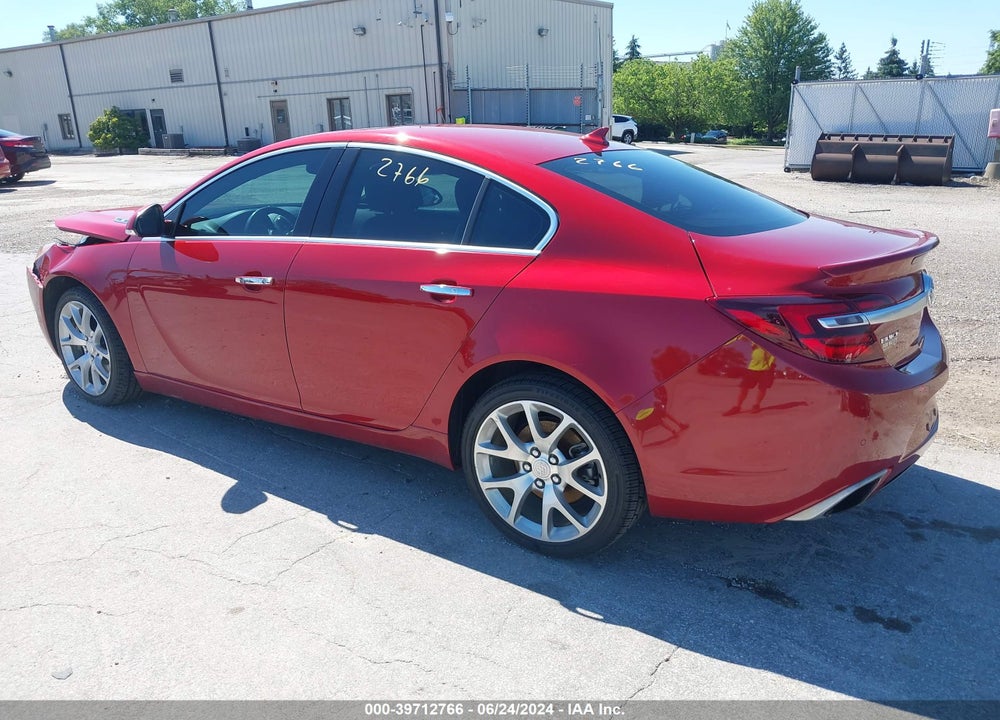 2014 BUICK REGAL GS VIN: 2G4GT5GX7E9256313