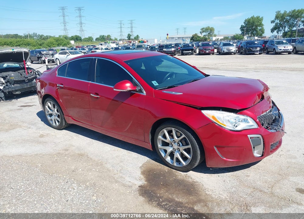 2014 BUICK REGAL GS VIN: 2G4GT5GX7E9256313