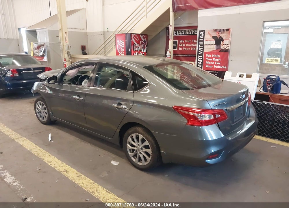 2019 NISSAN SENTRA SV VIN: 3N1AB7APXKY364439