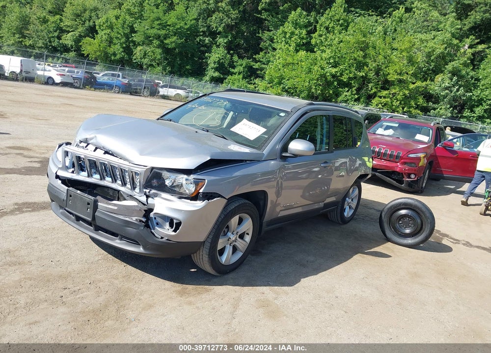 2017 JEEP COMPASS LATITUDE 4X4 VIN: 1C4NJDEB1HD167573