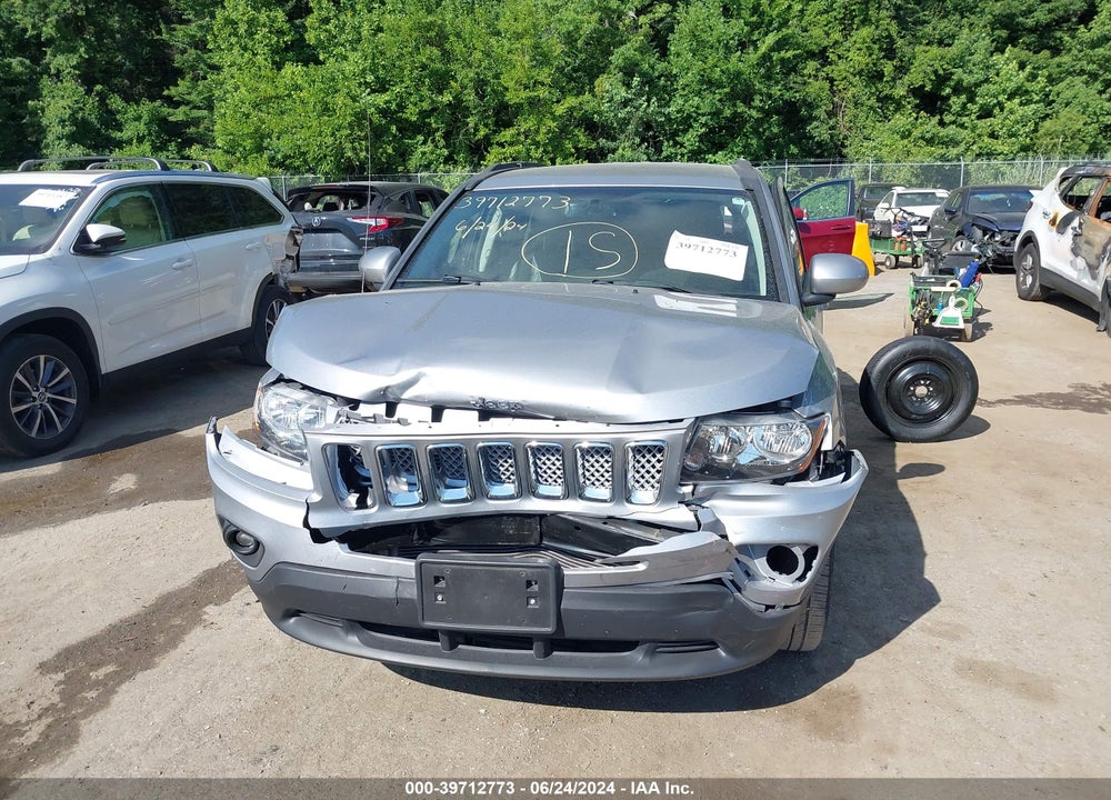 2017 JEEP COMPASS LATITUDE 4X4 VIN: 1C4NJDEB1HD167573
