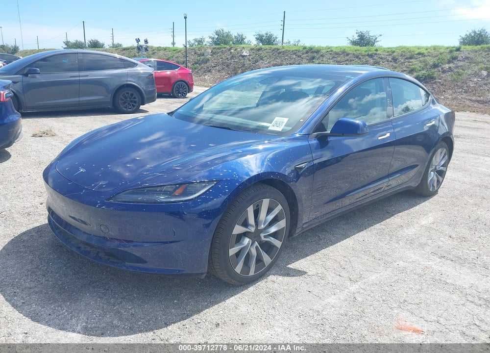 2024 TESLA MODEL 3 REAR-WHEEL DRIVE VIN: 5YJ3E1EA8RF751061
