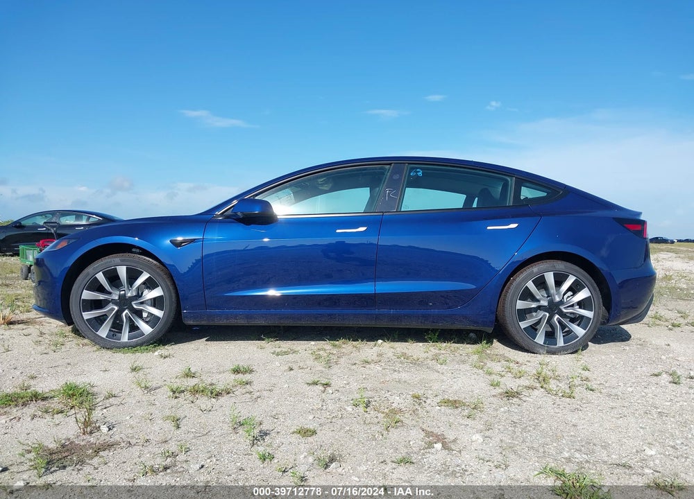 2024 TESLA MODEL 3 REAR-WHEEL DRIVE VIN: 5YJ3E1EA8RF751061