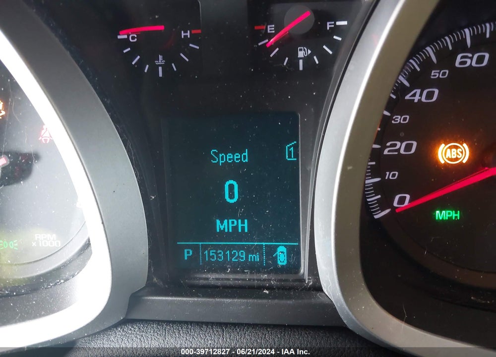2012 CHEVROLET EQUINOX 1LT VIN: 2GNFLEE50C6227288