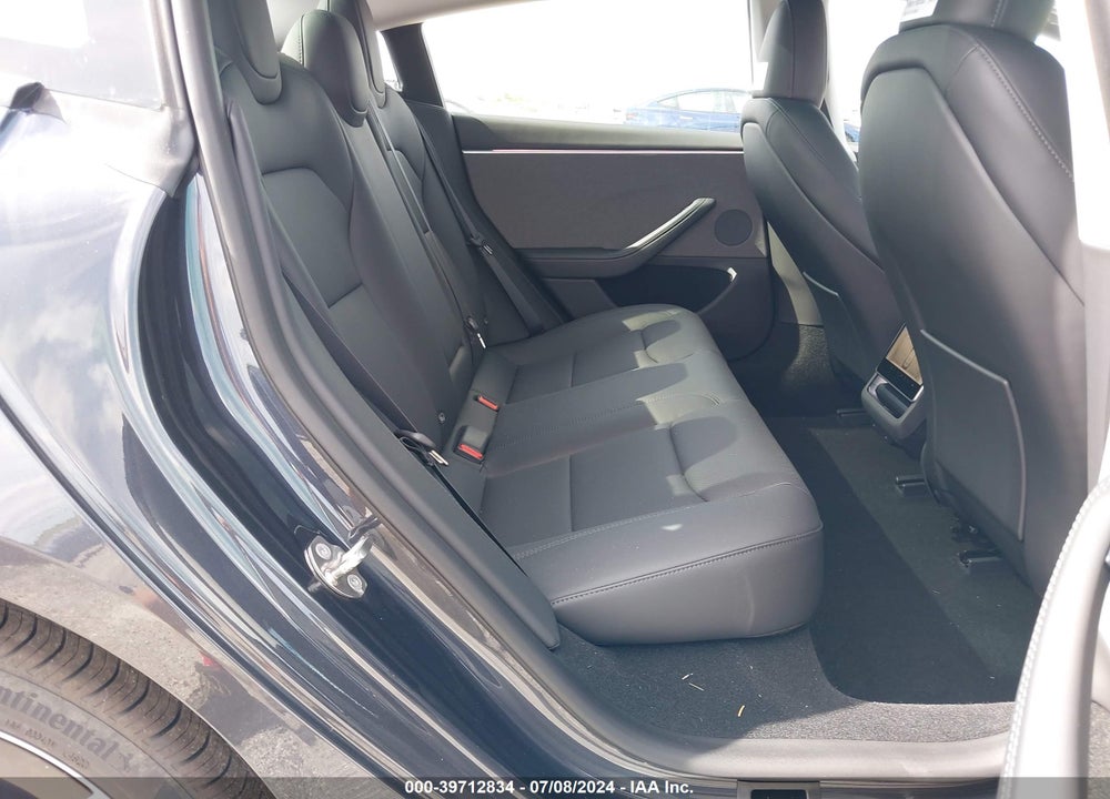 2024 TESLA MODEL 3 REAR-WHEEL DRIVE VIN: 5YJ3E1EA8RF751609
