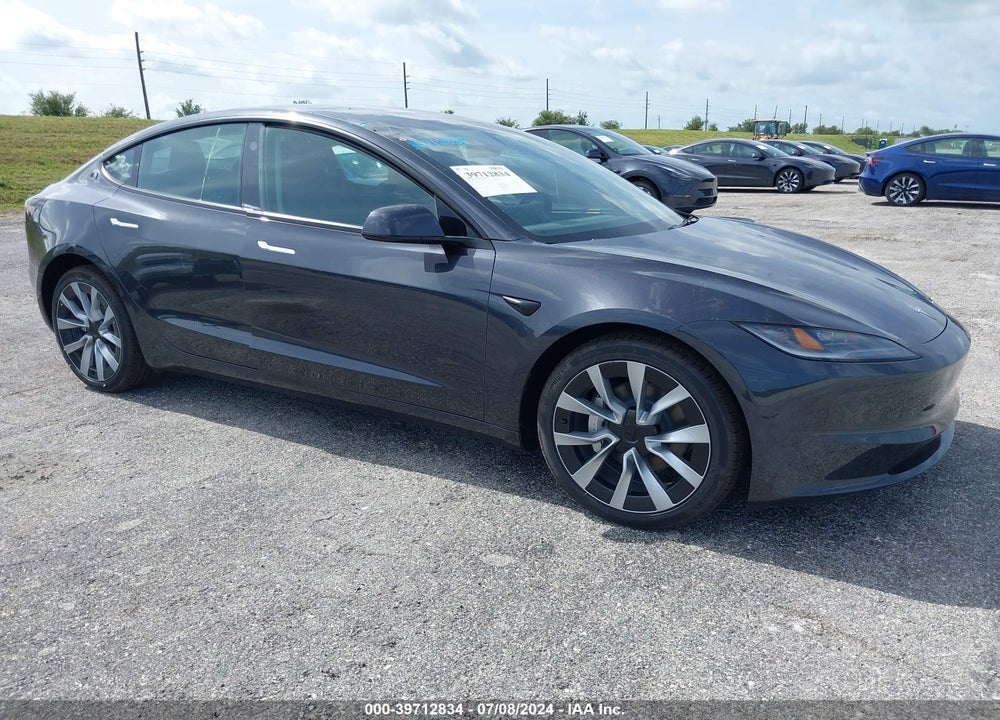 2024 TESLA MODEL 3 REAR-WHEEL DRIVE VIN: 5YJ3E1EA8RF751609