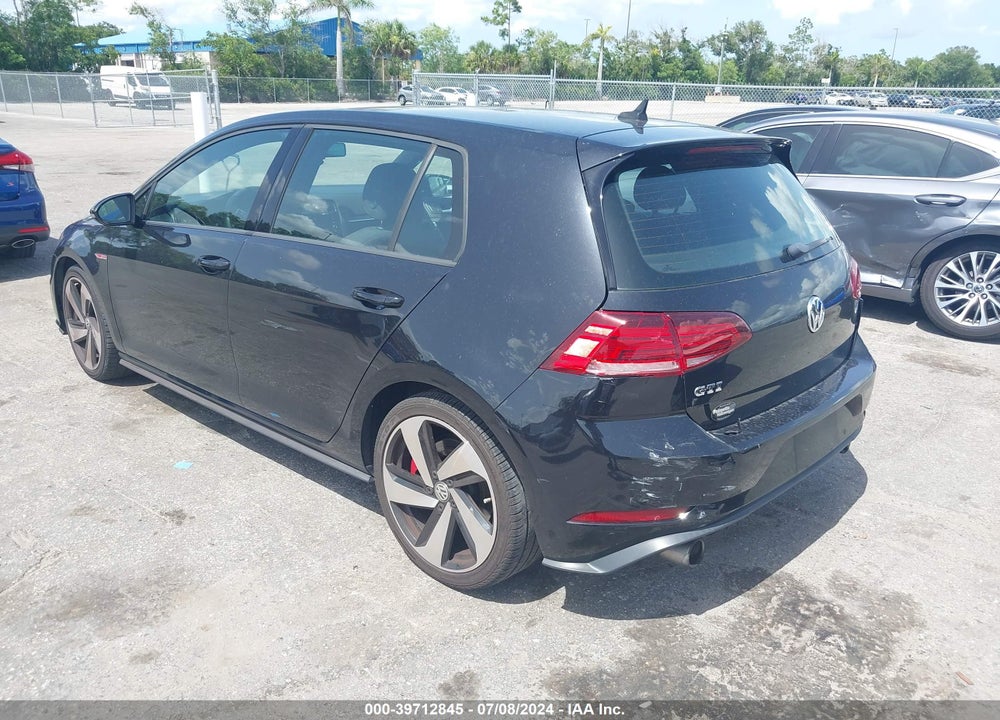 2018 VOLKSWAGEN GOLF GTI 2.0T AUTOBAHN/2.0T S/2.0T SE VIN: 3VW447AU7JM279877