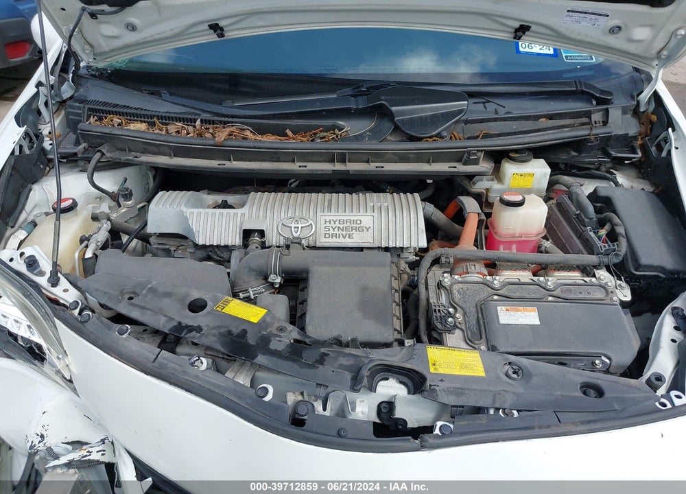 2015 TOYOTA PRIUS TWO VIN: JTDKN3DU7F1879167