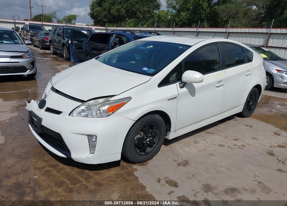 2015 TOYOTA PRIUS TWO VIN: JTDKN3DU7F1879167