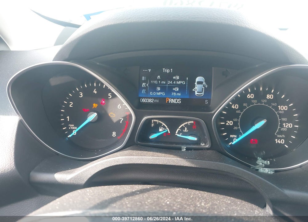 2019 FORD ESCAPE S VIN: 1FMCU0F79KUB01339