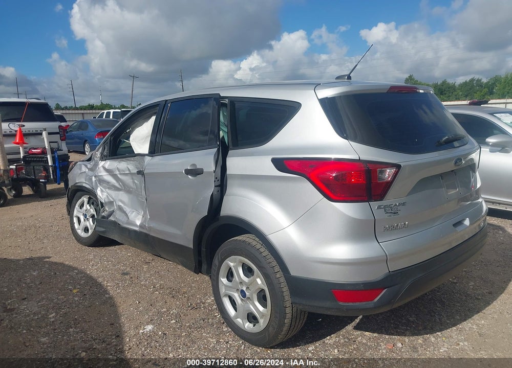 2019 FORD ESCAPE S VIN: 1FMCU0F79KUB01339