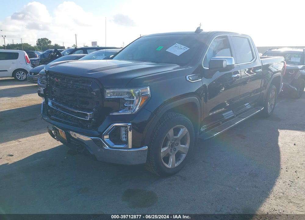 2021 GMC SIERRA 1500 2WD SHORT BOX SLT VIN: 3GTP8DED6MG218181