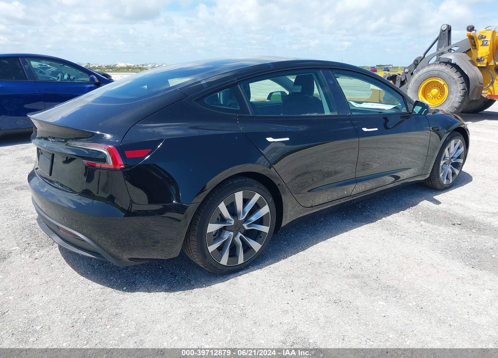 2024 TESLA MODEL 3 REAR-WHEEL DRIVE VIN: 5YJ3E1EA8RF752386