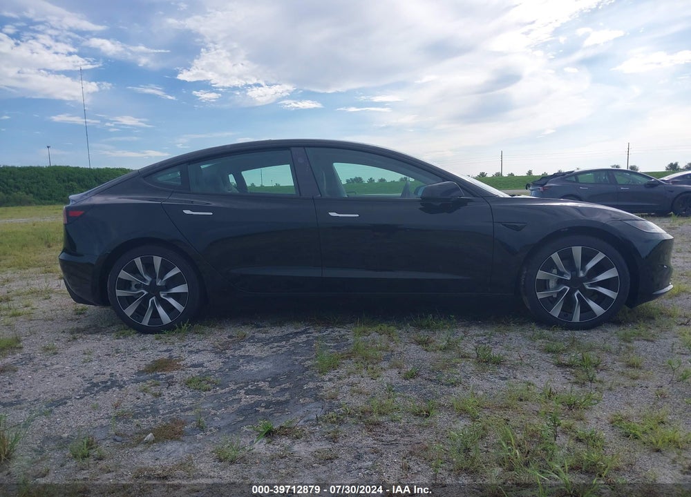 2024 TESLA MODEL 3 REAR-WHEEL DRIVE VIN: 5YJ3E1EA8RF752386