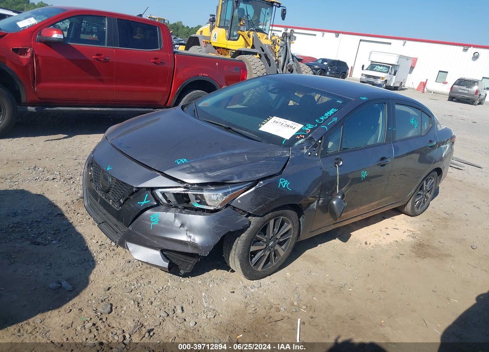2021 NISSAN VERSA SV XTRONIC CVT VIN: 3N1CN8EV3ML868555