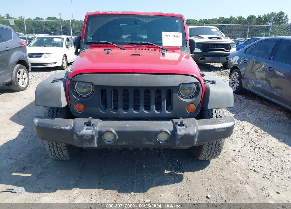 2008 JEEP WRANGLER UNLIMITED X VIN: 1J4GA39108L625950