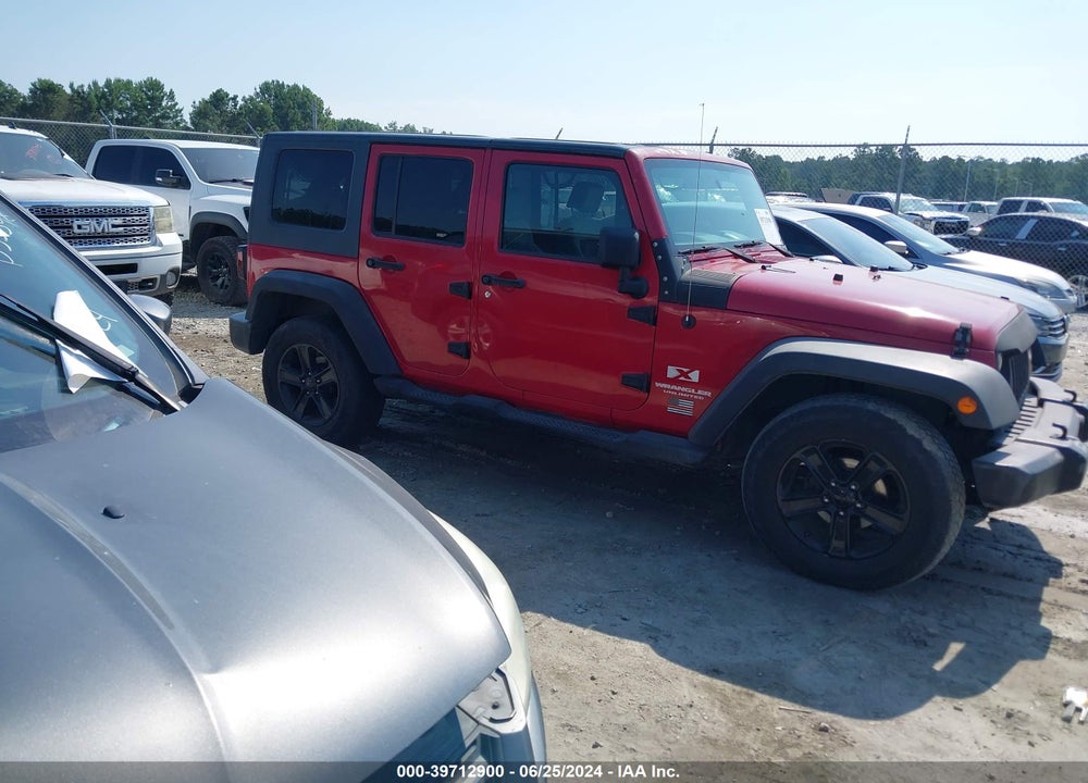 2008 JEEP WRANGLER UNLIMITED X VIN: 1J4GA39108L625950