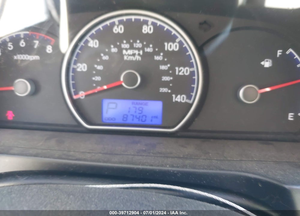2009 HYUNDAI ELANTRA SE VIN: KMHDU46D59U812757