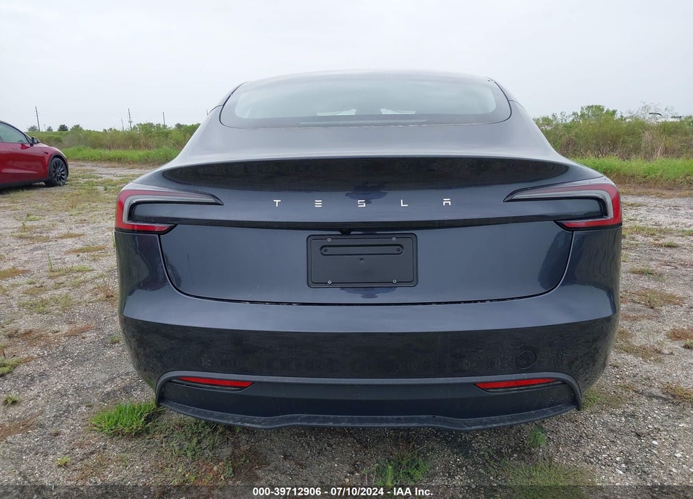 2024 TESLA MODEL 3 REAR-WHEEL DRIVE VIN: 5YJ3E1EA8RF752601