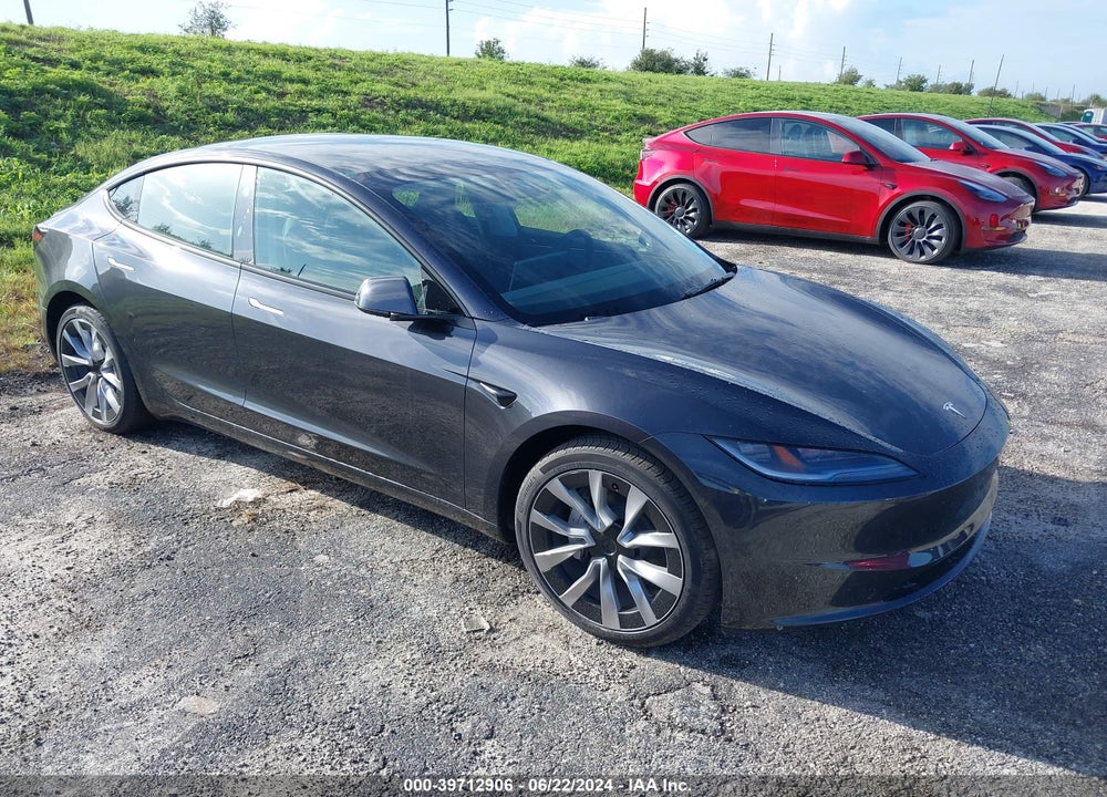 2024 TESLA MODEL 3 REAR-WHEEL DRIVE VIN: 5YJ3E1EA8RF752601