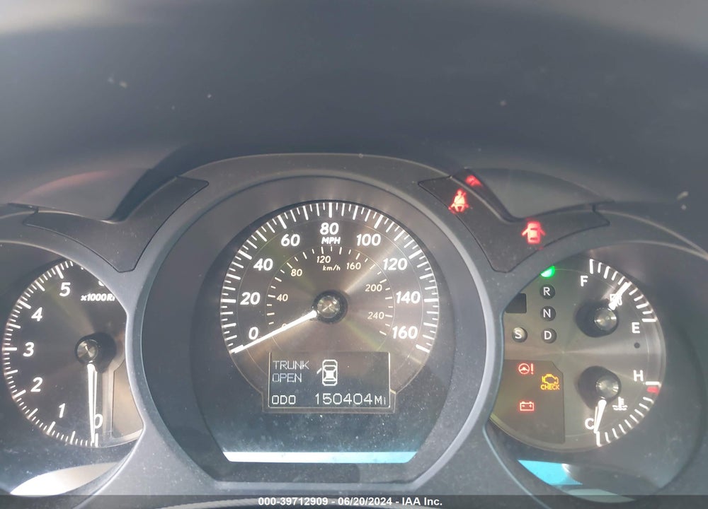 2009 LEXUS GS 350 VIN: JTHBE96S090046544