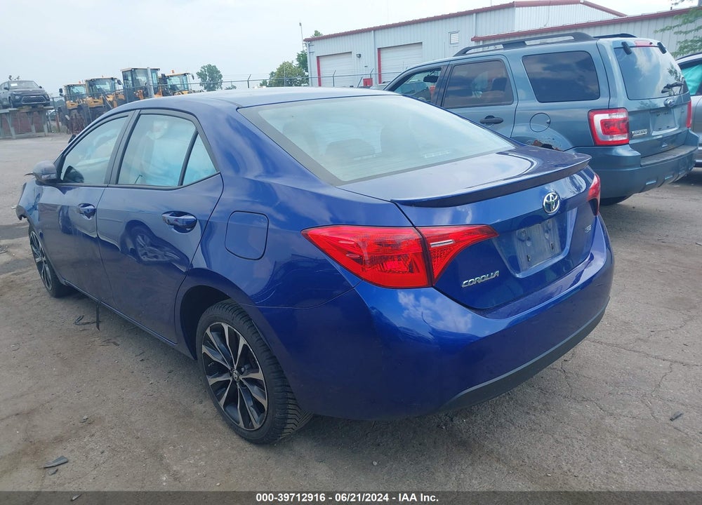 2017 TOYOTA COROLLA SE VIN: 2T1BURHE0HC883228