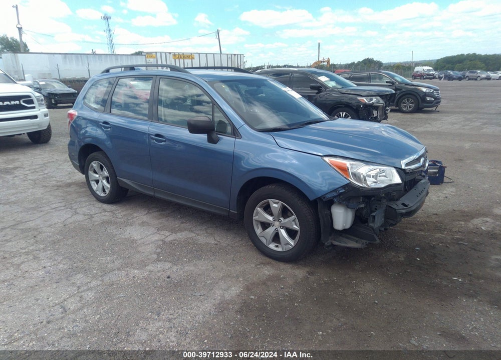 2016 SUBARU FORESTER 2.5I VIN: JF2SJABC9GH450083
