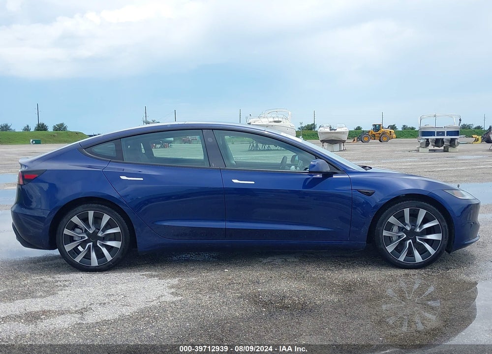 2024 TESLA MODEL 3 REAR-WHEEL DRIVE VIN: 5YJ3E1EA9RF751554