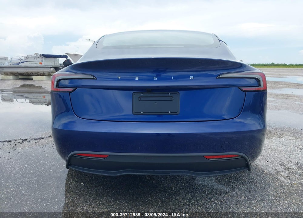 2024 TESLA MODEL 3 REAR-WHEEL DRIVE VIN: 5YJ3E1EA9RF751554