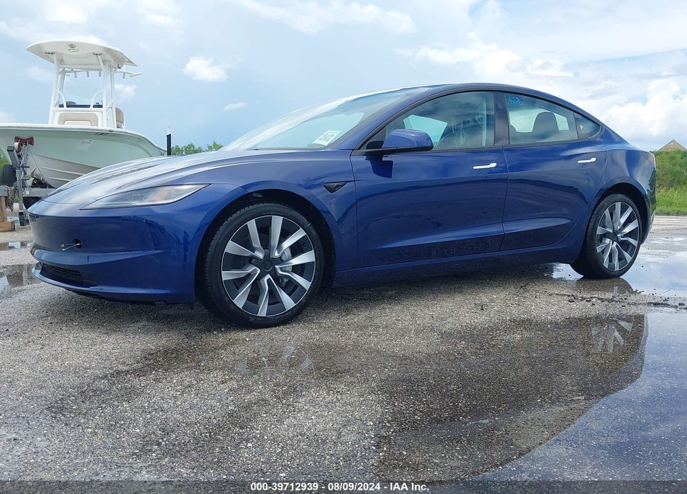 2024 TESLA MODEL 3 REAR-WHEEL DRIVE VIN: 5YJ3E1EA9RF751554