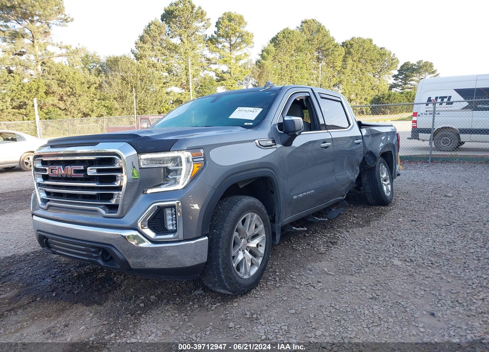 2021 GMC SIERRA 1500 4WD SHORT BOX SLT VIN: 3GTU9DED0MG426850