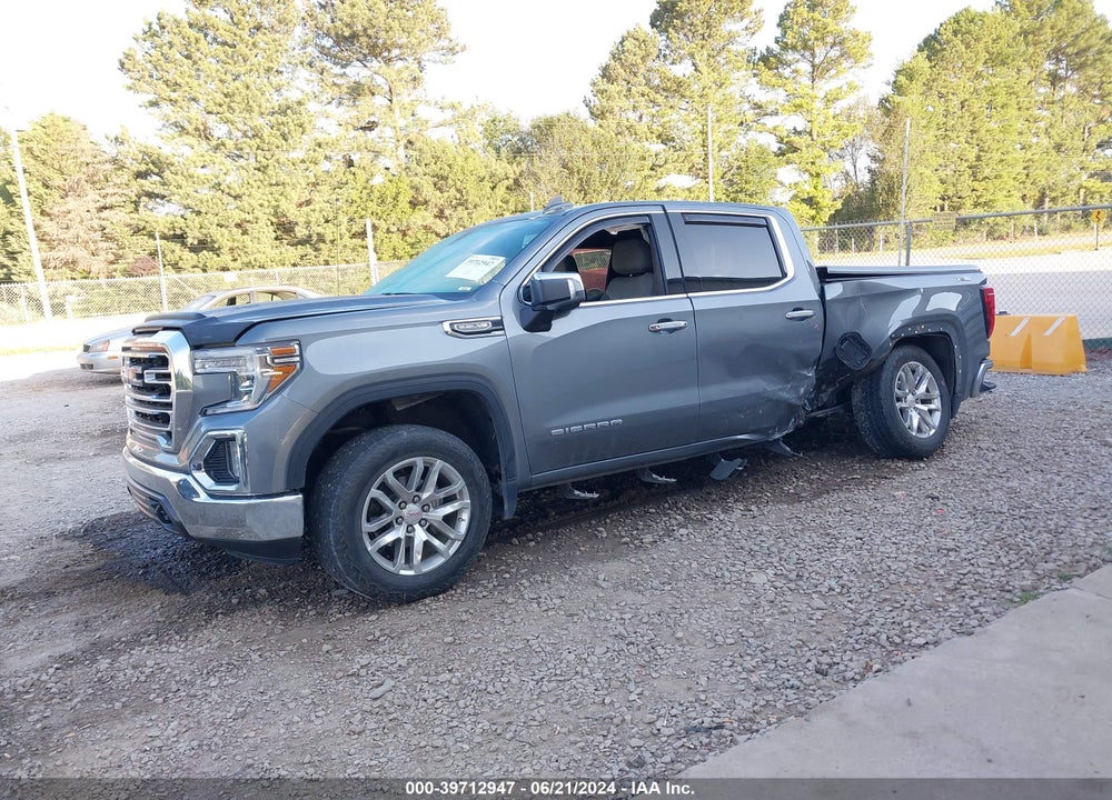 2021 GMC SIERRA 1500 4WD SHORT BOX SLT VIN: 3GTU9DED0MG426850