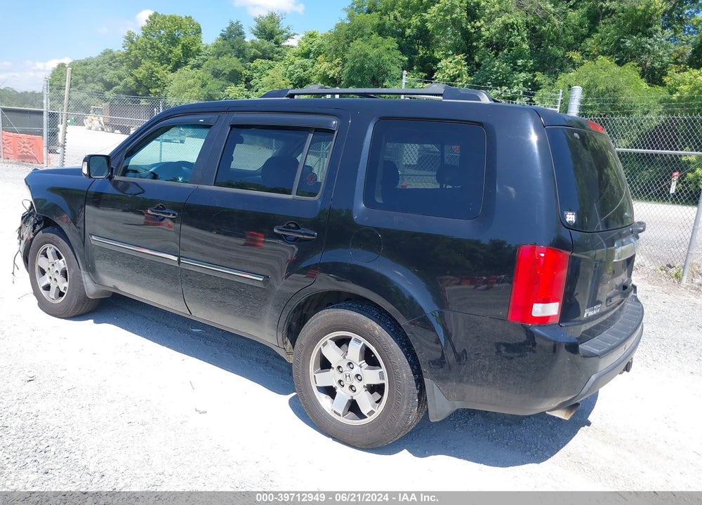 2009 HONDA PILOT TOURING VIN: 5FNYF48989B015744