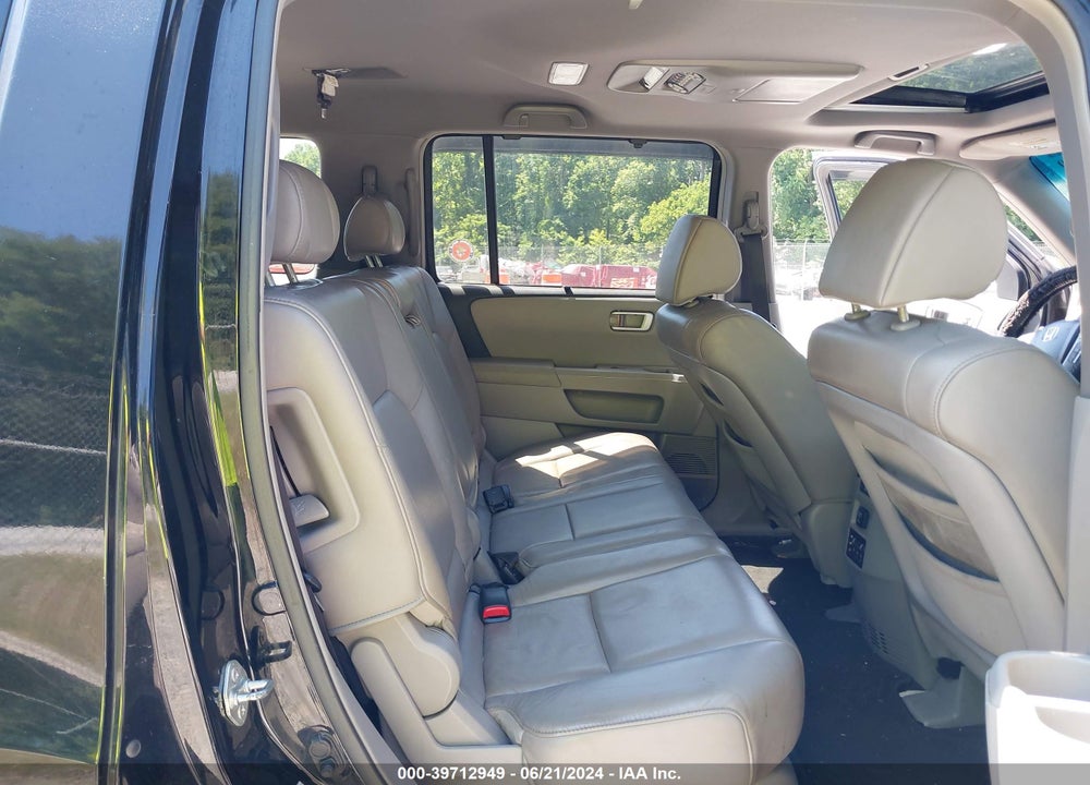 2009 HONDA PILOT TOURING VIN: 5FNYF48989B015744