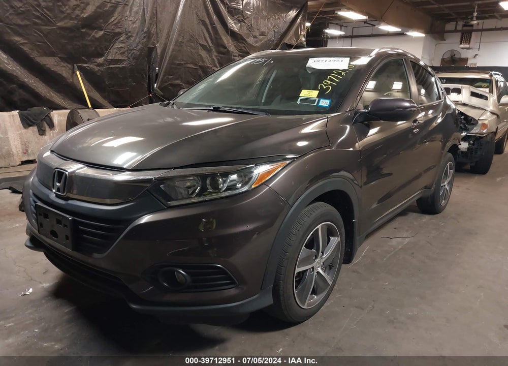 2021 HONDA HR-V AWD EX VIN: 3CZRU6H54MM732319