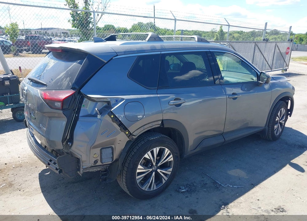 2021 NISSAN ROGUE SV INTELLIGENT AWD VIN: 5N1AT3BB9MC826714