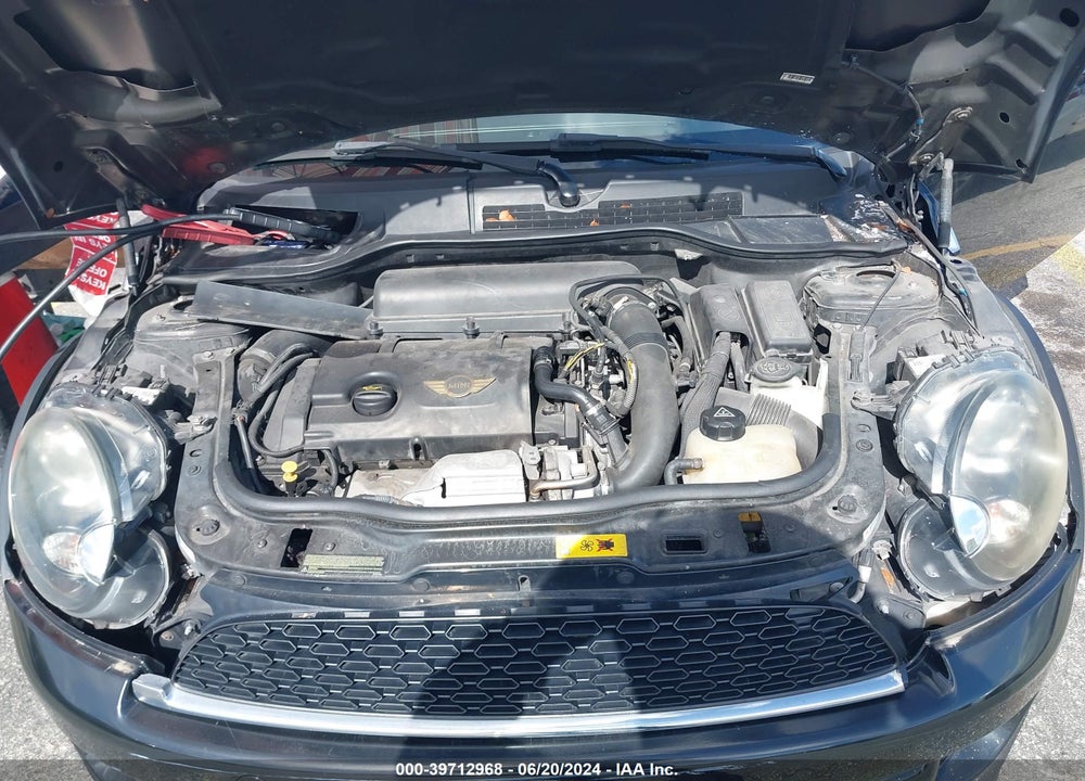 2013 MINI COUPE COOPER S VIN: WMWSX3C59DT466430