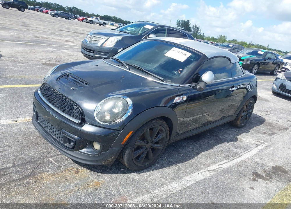 2013 MINI COUPE COOPER S VIN: WMWSX3C59DT466430