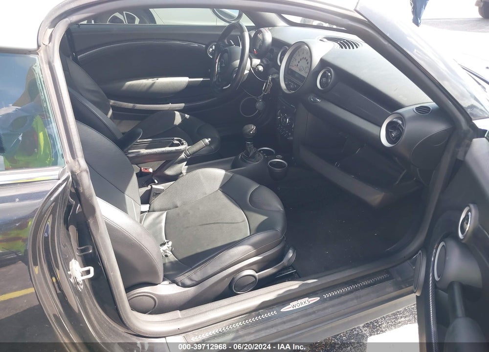 2013 MINI COUPE COOPER S VIN: WMWSX3C59DT466430