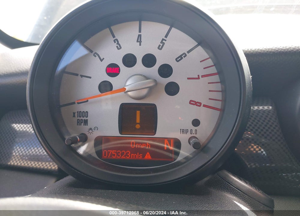 2013 MINI COUPE COOPER S VIN: WMWSX3C59DT466430
