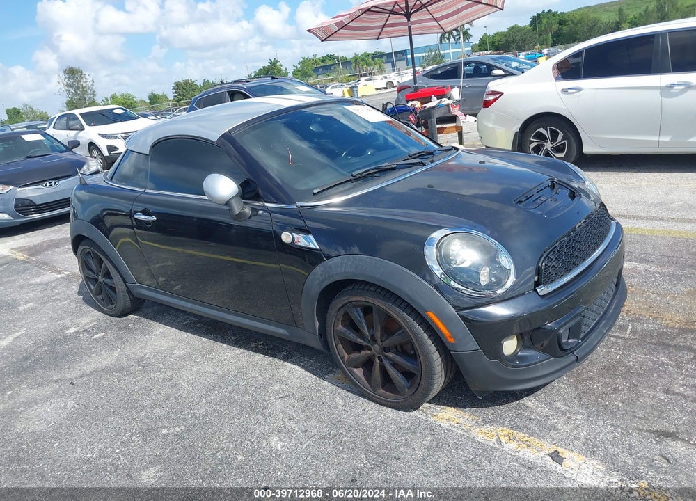 2013 MINI COUPE COOPER S VIN: WMWSX3C59DT466430